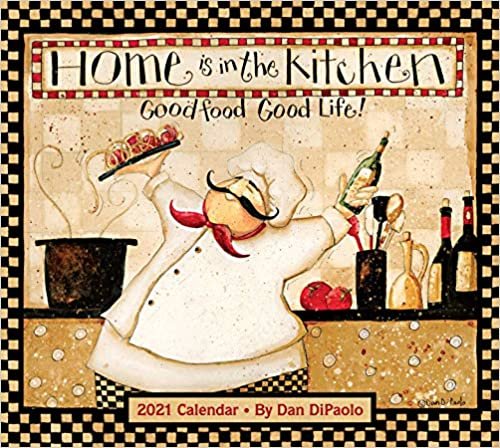 ダウンロード  Home Is In the Kitchen 2021 Deluxe Wall Calendar 本