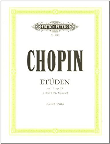 Chopin Etüden op. 10 · op. 25 · ohne op.-Zahl: für Klavier indir