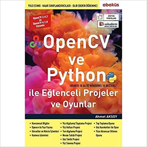 OpenCV ve Python ile Eğlenceli Projeler ve Oyunlar indir
