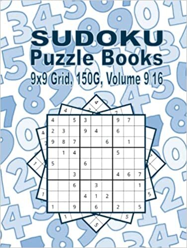 Kittiphong Peter W. SUDOKU Puzzle Books, 9x9 Grid, 150G, Volume 9/16: The activity book with 150 different Sudoku puzzles, Great for developing problem-solving, Tons of ... White paper, Size 8.5”x11” 190 pages. تكوين تحميل مجانا Kittiphong Peter W. تكوين