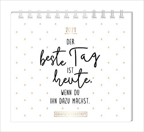 Mini-Kalender 2021 "Der beste Tag" indir