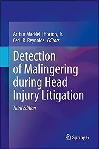 تحميل Detection of Malingering during Head Injury Litigation