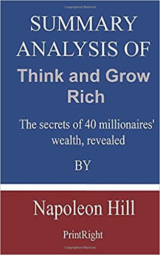 Summary Analysis Of Think and Grow Rich: The secrets of 40 millionaires' wealth, revealed By Napoleon Hill indir