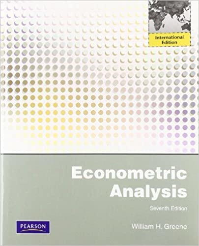 Econometric Analysis: International Edition indir