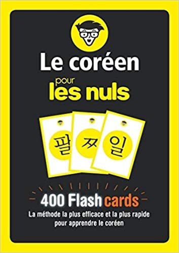 Flashcards Le coréen pour les Nuls indir