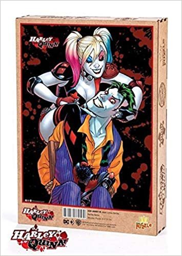 Harley Quinn - Joker Loves Harley Ahşap Puzzle 1000 Parça (KOP-HQ057 - M) indir