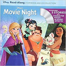 ダウンロード  Disney's Movie Night Read-Along Storybook and CD Collection: 3-in-1 Feature Animation Bind-Up 本