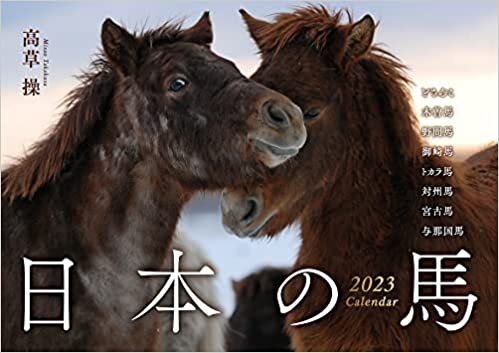 日本の馬カレンダー2023(壁掛け) ([カレンダー])