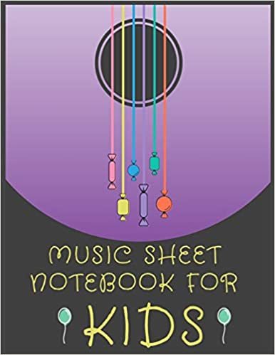 تحميل Music Sheet NOTEBOOK for Kids: 100 Pages of Wide Staff Paper (8.5x11), perfect for learning