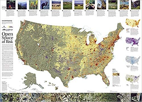Landscope U.S. Conservation Map Wall Maps History & Nature (National Geographic Reference Map) indir
