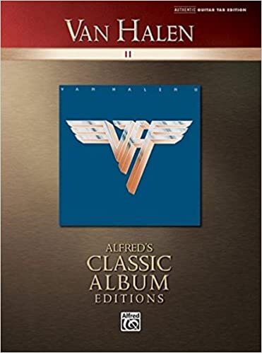 ダウンロード  Van Halen II: Authentic Guitar Tab (Alfred's Classic Album Editions) 本