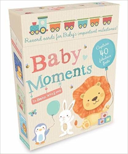 تحميل Baby Moments: Record cards for Baby&#39;s important milestones!