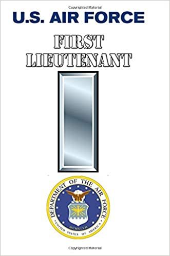 U.S. Air Force: First Lieutenant Officer Rank Insignia - Composition Notebook Journal Diary, College Ruled, 150 pages indir