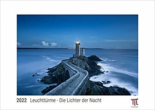ダウンロード  Leuchttuerme - Die Lichter der Nacht 2022 - White Edition - Timokrates Kalender, Wandkalender, Bildkalender - DIN A3 (42 x 30 cm) 本