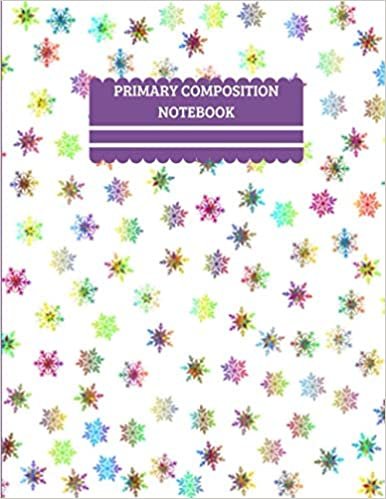 indir Primary Composition Notebook Handwriting Practice Paper, Grades K-2.: Snowfleakes Notebook Journal With Dotted Lined Sheets And No Picture Space Just ... School Exercise - 8.5&#39;&#39; x 11&#39;&#39;- 100 Page