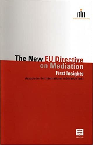 اقرأ The New Eu Directive on Mediation: First Insights الكتاب الاليكتروني 