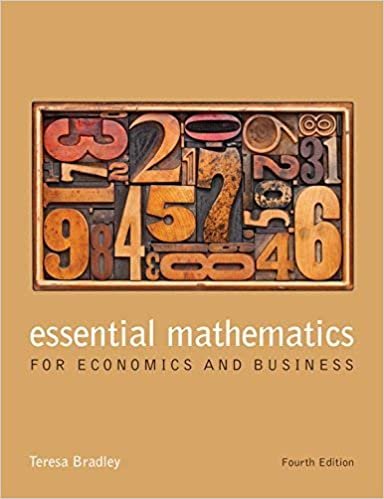 Teresa Bradley Essential Mathematics for Economics and Businesss تكوين تحميل مجانا Teresa Bradley تكوين