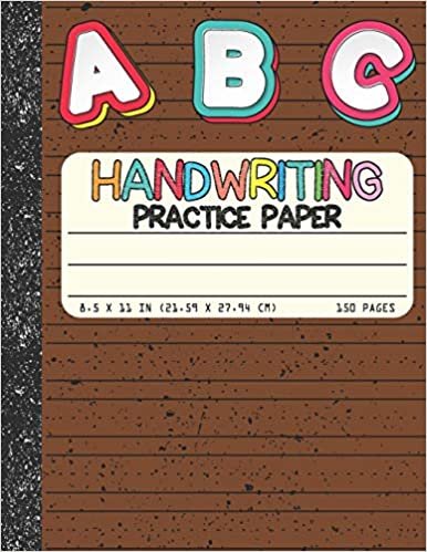 تحميل Handwriting Practice Paper: Dotted Mid-lines 150 Pages Uppercase and Lowercase Writing Sheets Notebook For Kids (Kindergarten To 3rd Grade Students)