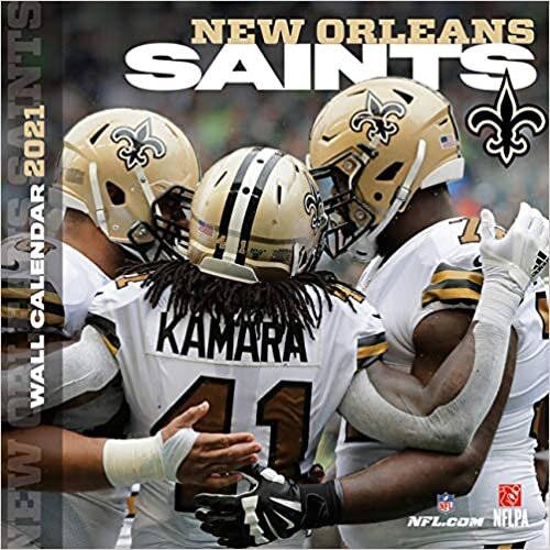 ダウンロード  New Orleans Saints 2021 Calendar 本