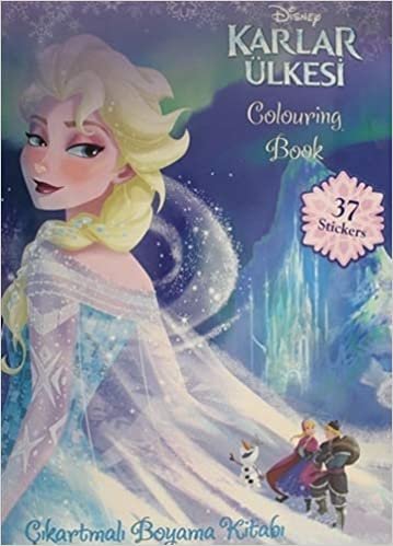 Frozen Coloring Summer Pack: Colouring Book - 37 Stickers indir