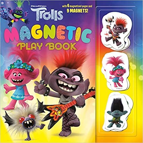 Trolls Magnetic Play Book (Dreamworks Trolls) indir