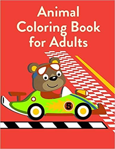 تحميل Animal Coloring Book For Adults: coloring pages with funny images to Relief Stress for kids and adults
