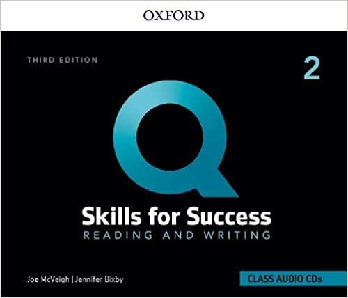 Q: Skills for Success: Level 2: Reading and Writing Audio CDs اقرأ