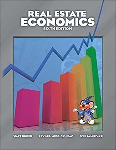indir Real Estate Economics [Paperback] Walt Huber; Professor; Levin P. Messick; Appraiser; William PIvar; JD and Colleen Taber