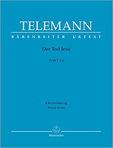 Telemann, G: Tod Jesu