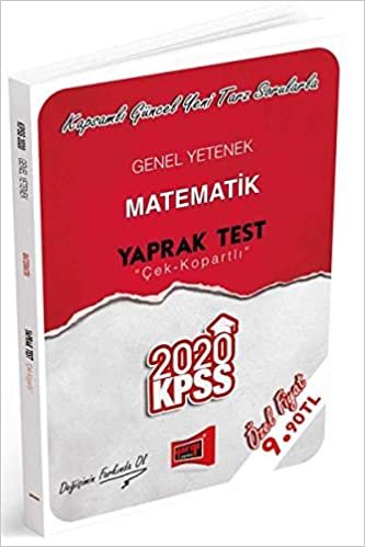 Yargı KPSS Genel Yetenek Matematik Çek Kopartlı Yaprak Test-YENİ indir