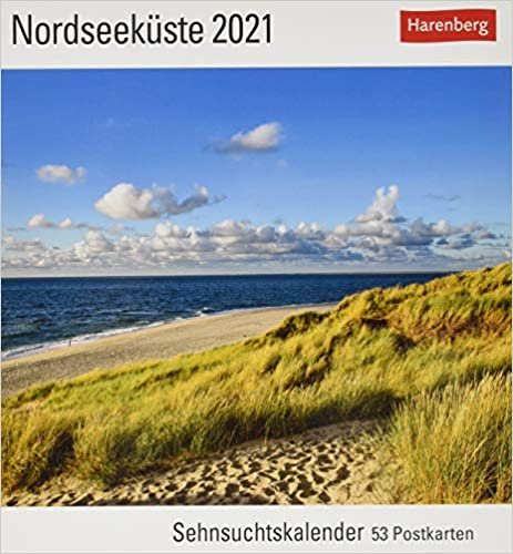 Nordseekueste 2021: Sehnsuchtskalender. 53 Postkarten