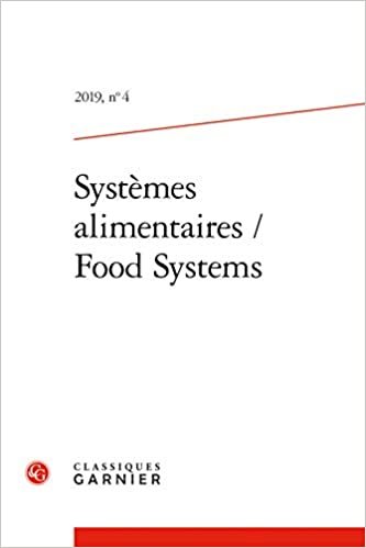 indir Systemes Alimentaires/ Food Systems: 2019, n° 4