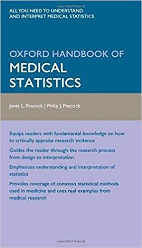  بدون تسجيل ليقرأ Oxford Handbook of Medical Statistics ,Ed. :1