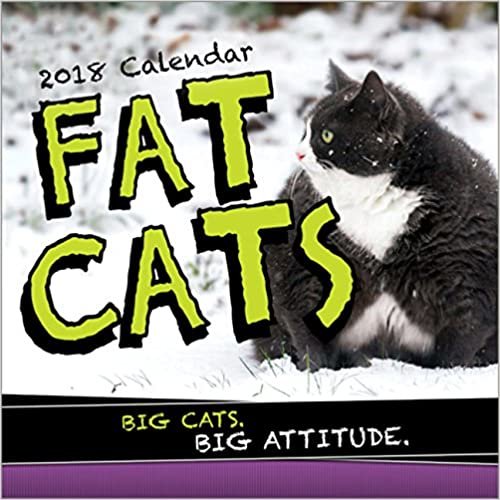 ダウンロード  Fat Cats 2018 Calendar 本