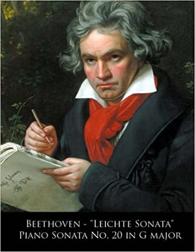 Beethoven - "Leichte Sonata" Piano Sonata No. 20 in G major (Beethoven Piano Sonatas, Band 20): Volume 20 indir