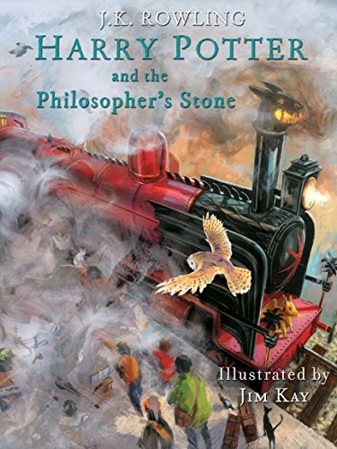 ダウンロード  Harry Potter and the Philosopher's Stone: Illustrated [Kindle in Motion] (Illustrated Harry Potter Book 1) (English Edition) 本