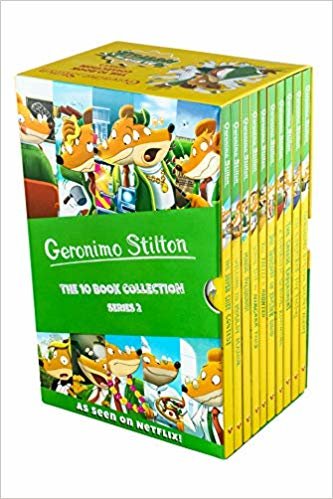 تحميل Geronimo Stilton: The 10 Book Collection Series 2 Box Set (Mouse Overboard, The Cheese Experiment, The Super-Chef Contest, School Trip to Niagara ... of Easter Island, Welcome to Mouldy Manor)