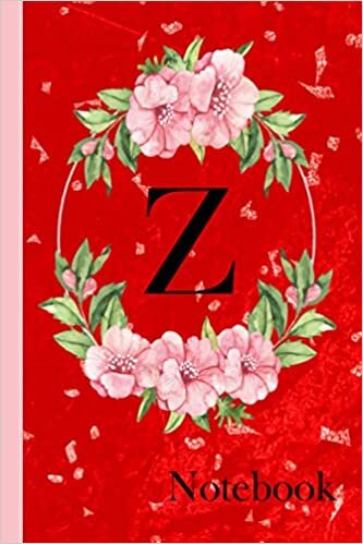 Initial Monogram Letter Z . notebook Name for girls Lined Journal & Diary for Writing & Notes for Girls and Women - birthday gift Personalized ... gift 120 pages 6x9 soft cover matte finish indir
