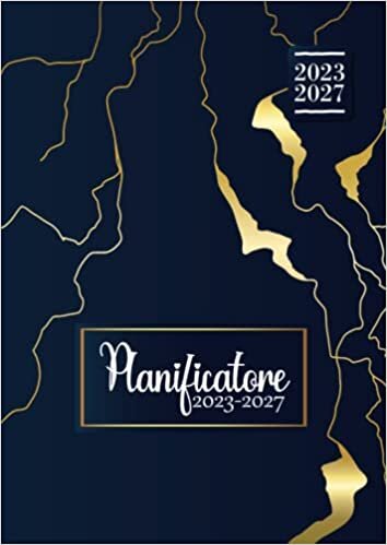 ダウンロード  Pianificatore Mensile 2023-2027: Agenda 2023 2027 Settimanale con Planner Mensile, Calendario Mensile 5 anni, 60 Mesi con Festività italiane, Agenda Italiano Annuale Grande Formato A4 本