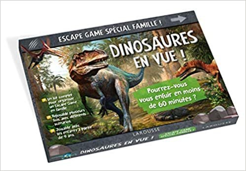 ESCAPE GAME spécial famille Dinosaures en vue indir