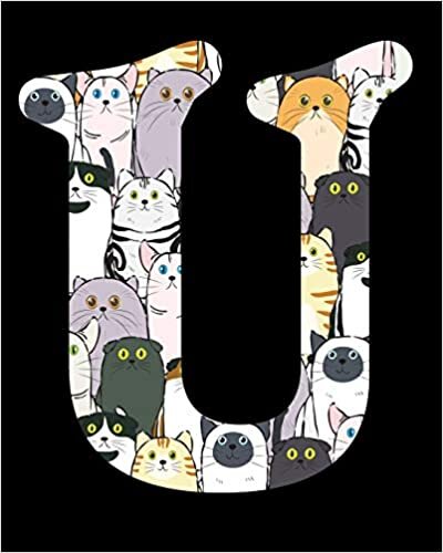 U: Cat Lovers Journal Notebook 2020 Monthly Planner Dated Journal 8" x 10" 110 pages indir