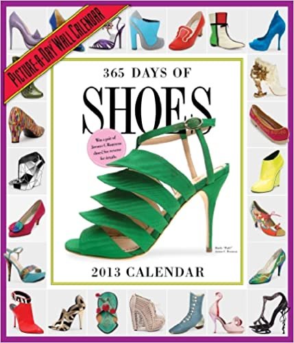ダウンロード  365 Days of Shoes 2013 Calendar (Picture a Day Wall Calendar) 本