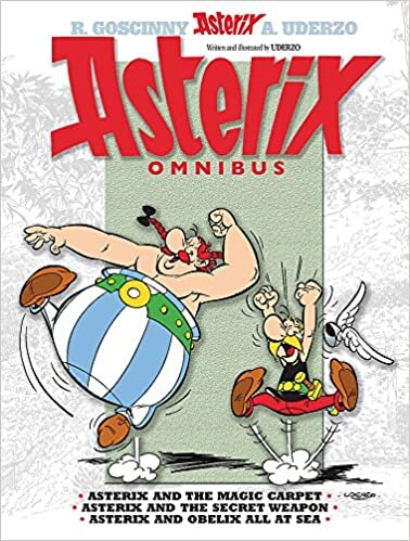 indir Asterix Omnibus 10: Asterix and The Magic Carpet, Asterix and The Secret Weapon, Asterix and Obelix All At Sea