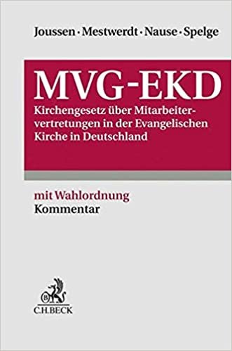 MVG-EKD: Kirchengesetz über Mitarbeitervertretungen in der evangelischen Kirche in Deutschland indir