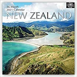 New Zealand - Neuseeland 2021 - 16-Monatskalender: Original The Gifted Stationery Co. Ltd [Mehrsprachig] [Kalender] (Wall-Kalender) indir