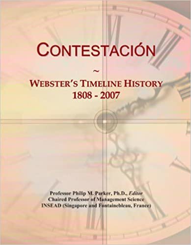 indir Contestacio´n: Webster&#39;s Timeline History, 1808 - 2007