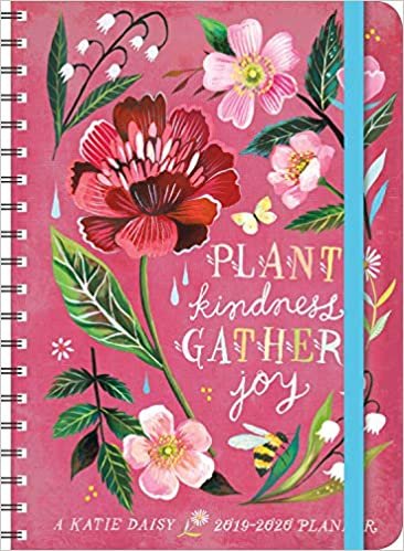 Katie Daisy 17 Month 2019 - 2020 Weekly Planner ダウンロード