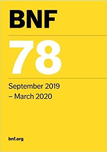 Bnf 78 British National Formulary September 2019