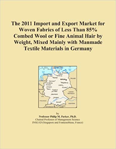 indir The 2011 Import and Export Market for Woven Fabrics of Less Than 85% Combed Wool or Fine Animal Hair by Weight, Mixed Mainly with Manmade Textile Materials in Germany
