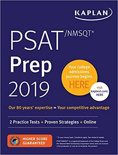 اقرأ PSAT/NMSQT Prep 2019: اختباران للممارسة + استراتجيات مثبتة + على الإنترنت (اختبار Kaplan Prep) الكتاب الاليكتروني 